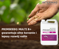 PRIMSEED® MULTI B+ gwarantuje silne korzenie i lepszy rozwój roślin
